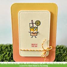 Lawn Fawn - Die - Fresh Lemonade