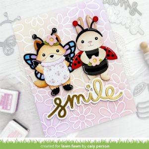 Lawn Fawn - Die - Scripty Smile Outline Add-On