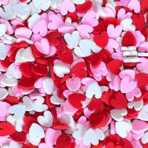 Lawn Fawn - Tiny Treasures - Heart Clay Pieces
