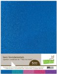 Lawn Fawn - 8.5X11 Cardstock - Sparkle - '90s Tracksuit