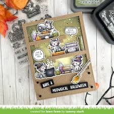Lawn Fawn - Clear Stamp - Hocus Purr-cus!