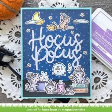 Lawn Fawn - Clear Stamp - Hocus Purr-cus! Add-On