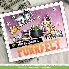 Lawn Fawn - Clear Stamp - Hocus Purr-cus! Add-On
