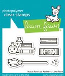 Lawn Fawn - Clear Stamp - Hocus Purr-cus! Add-On