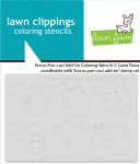Lawn Fawn - Coloring Stencils - Hocus Purr-cus! Add-On
