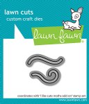 Lawn Fawn - Die - I Like Cute Moths Add-On