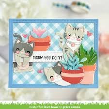 Lawn Fawn - Die - Build-a-Cat