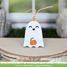 Lawn Fawn - Die - Happy Ghost Tag