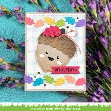 Lawn Fawn - Die - Outside in Stitched Acorn
