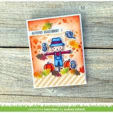 Lawn Fawn - Die - Leaf And Acorn Border
