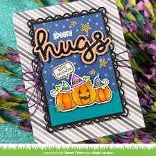 Lawn Fawn - Die - Scripty Hugs Outline Add-On