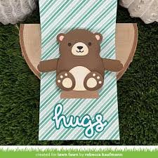 Lawn Fawn - Die - Scripty Hugs Outline Add-On
