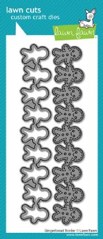 Lawn Fawn - Die - Gingerbread Border
