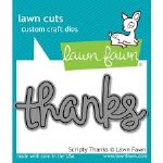 Lawn Fawn - Die - Scripty Thanks 