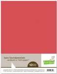 Lawn Fawn - 8.5X11 Cardstock - Chili Pepper