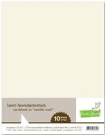 Lawn Fawn - 8.5X11 Cardstock - Vanilla Malt