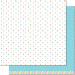 Lawn Fawn - 12X12 - Blue Snowfall