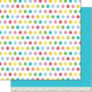 Lawn Fawn - 12X12 - Icy Blue