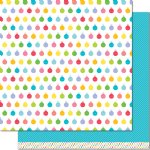 Lawn Fawn - 12X12 - Icy Blue