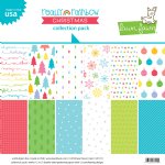 Lawn Fawn - 12X12 - Really Rainbow Christmas