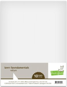 Lawn Fawn - 8.5X11 - Vellum