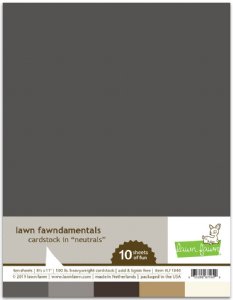Lawn Fawn - 8.5X11 Cardstock - Neutral Pack