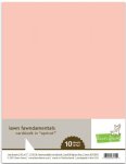 Lawn Fawn - 8.5X11 Cardstock -  Apricot