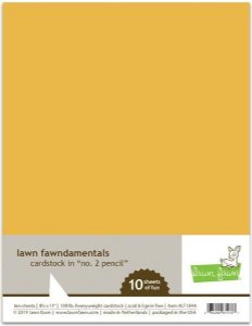 Lawn Fawn - 8.5X11 Cardstock -  No. 2 Pencil