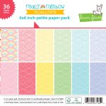 Lawn Fawn - 6X6 - Really Rainbow Scallops