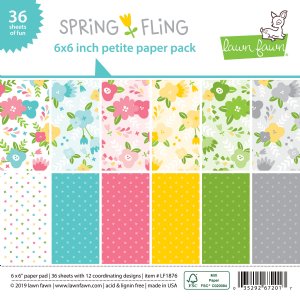 Lawn Fawn - 6X6 - Spring Fling