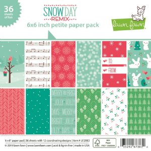 Lawn Fawn - 6X6 - Snow Day Remix