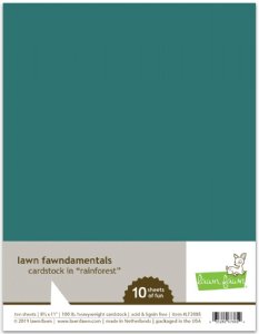 Lawn Fawn - 8.5X11 Cardstock - Rainforest