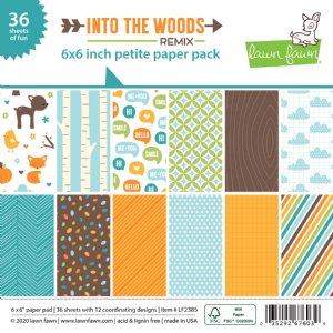 Lawn Fawn - 6X6 -  Into The Woods Remix