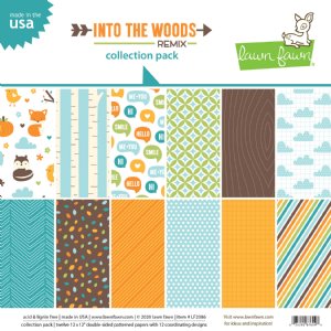 Lawn Fawn - 12X12 - Into The Woods Remix