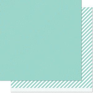 Lawn Fawn - 12X12 - Mint Sprinkle 'N Shine