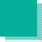 Lawn Fawn - 12X12 - Teal Sprinkle