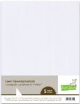 Lawn Fawn - 8.5X11 Woodgrain Cardstock - White