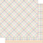 Lawn Fawn - 12X12 Patterned Paper - Perfectly Plaid Remix - Kristin Remix