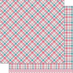 Lawn Fawn - 12X12 Patterned Paper - Perfectly Plaid Remix - Lynette Remix