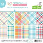 Lawn Fawn - 6X6 Petite Paper Pack - Perfectly Plaid Remix