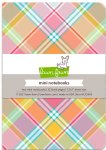 Lawn Fawn - Mini Notebooks - Perfectly Plaid Remix