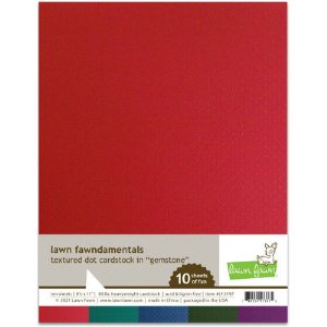 Lawn Fawn - 8.5X11 Textured Dot Cardstock - Gemstone