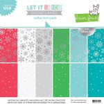 Lawn Fawn - 12X12 Collection Pack - Let it Shine Snowflakes