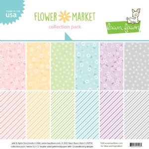 Lawn Fawn - 12X12 Collection Pack - Flower Market