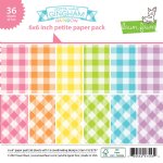 Lawn Fawn - 6X6 Petite Paper Pack - Gotta Have Gingham Rainbow