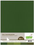 Lawn Fawn - 8.5X11 Textured Canvas Cardstock - Green