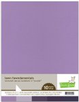 Lawn Fawn - 8.5X11 Textured Canvas Cardstock - Purple