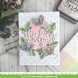 Lawn Fawn - 6X6 - Blissful Blossoms