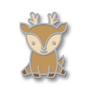 Lawn Fawn - Enamel Pin - Hello, Deer