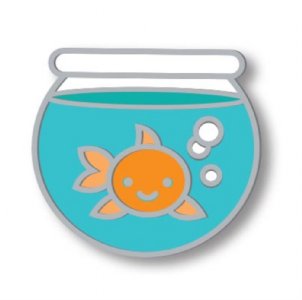 Lawn Fawn - Enamel Pin - It's O-fish-al